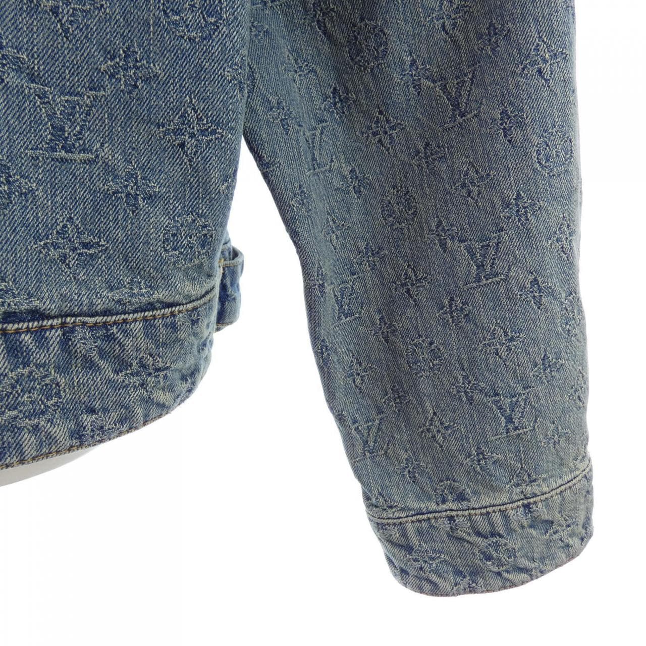 ルイヴィトン LOUIS VUITTON モノグラムジャカードデニムジャケット HRA79WUZD デニムジャケット