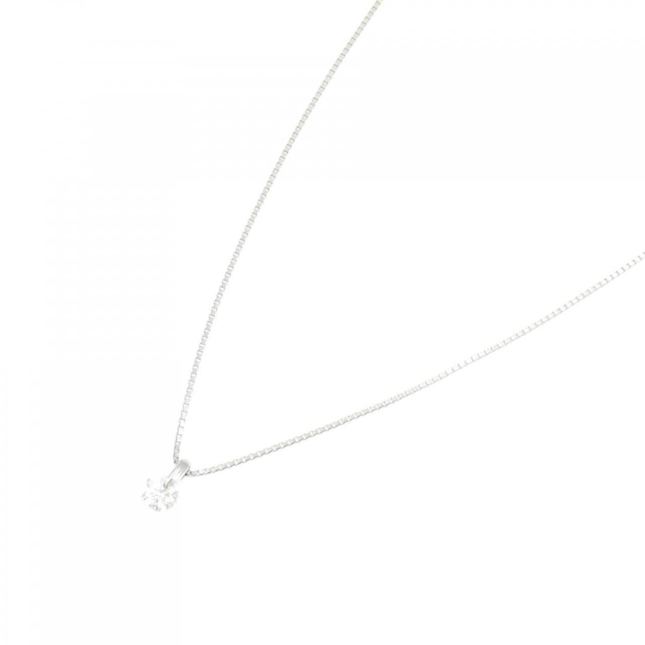 PT Solitaire Diamond Necklace 0.276CT