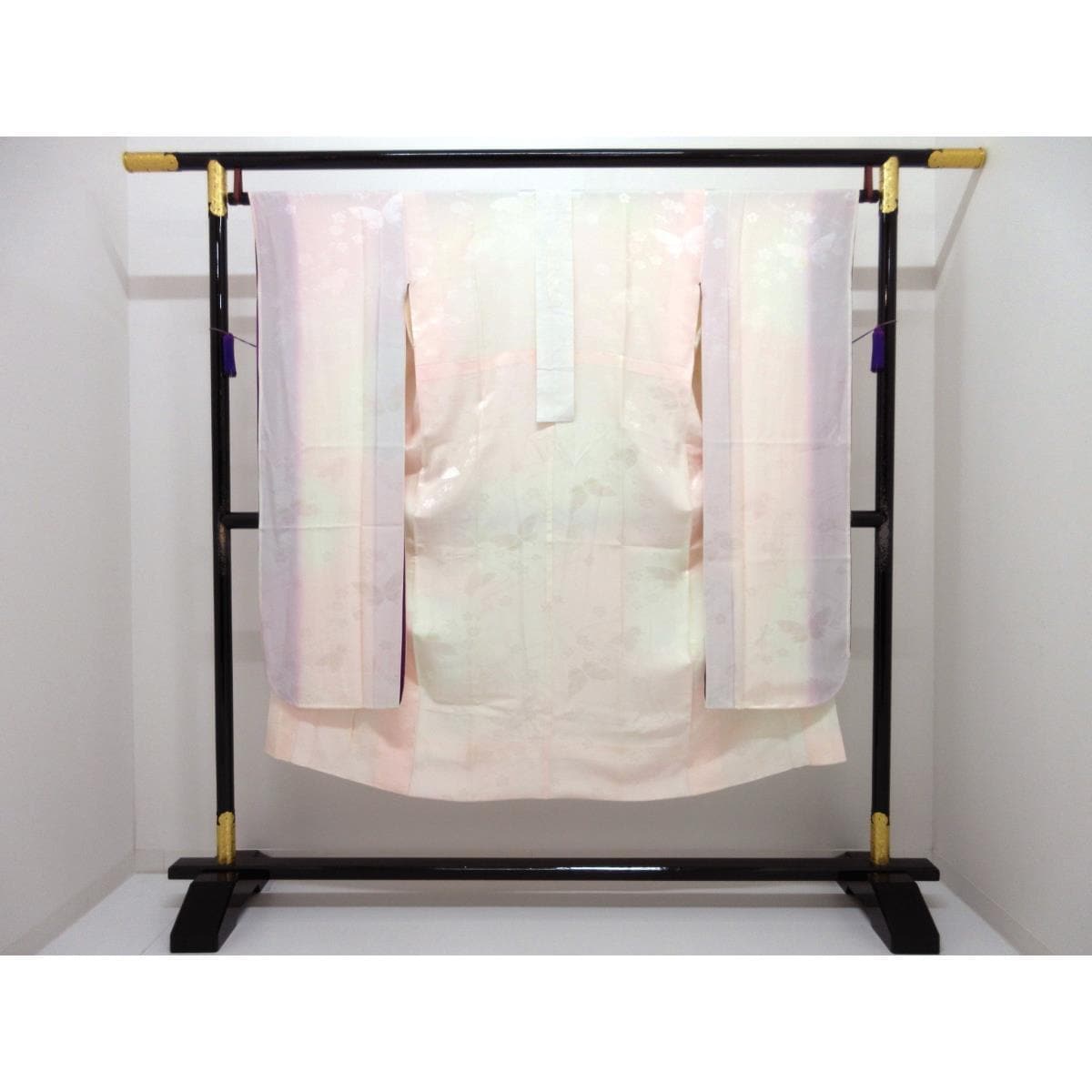 長襦袢　振袖　ボカシ染