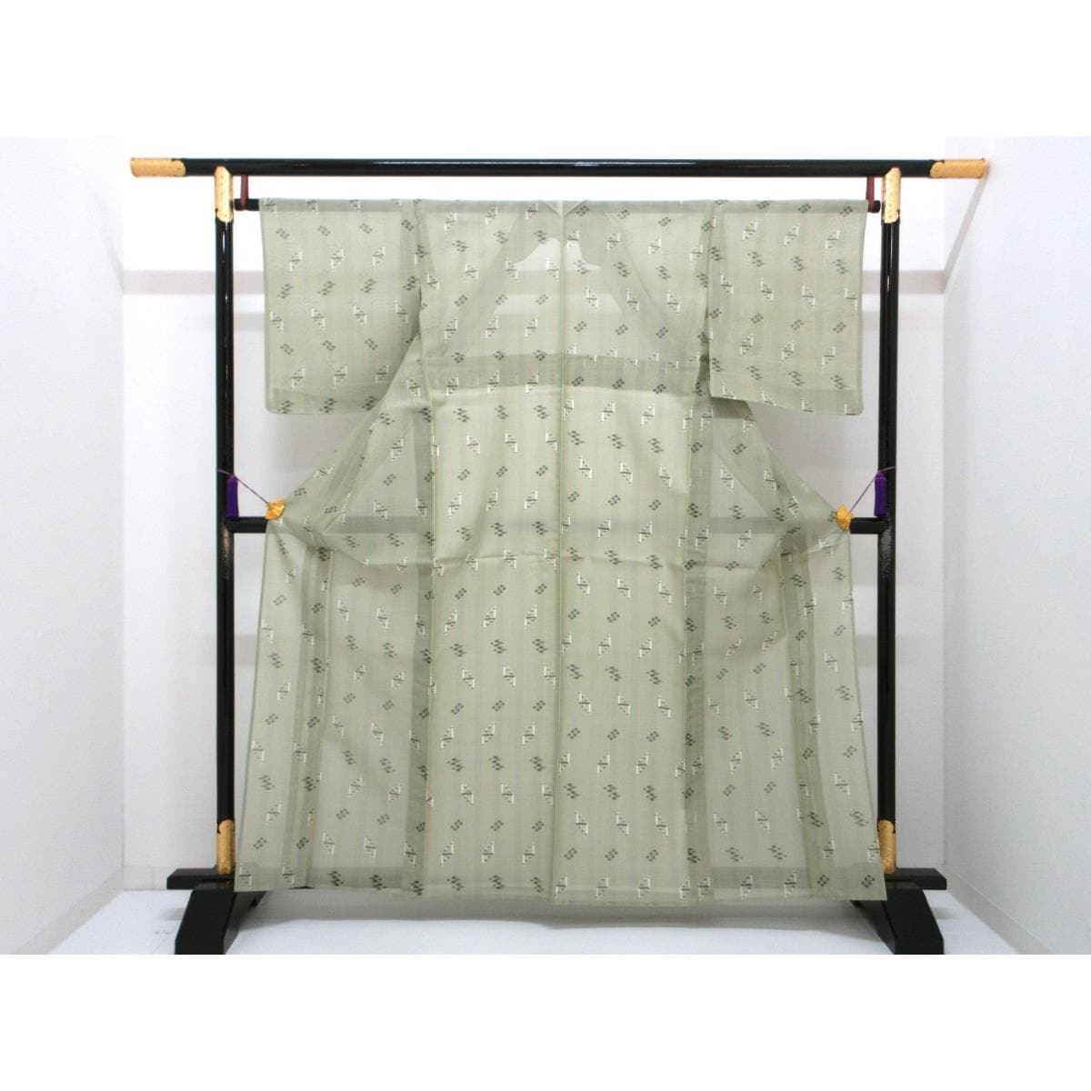 単衣　証紙付【琉球絣】