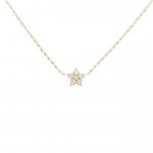 K18YG スター ダイヤモンド ネックレス