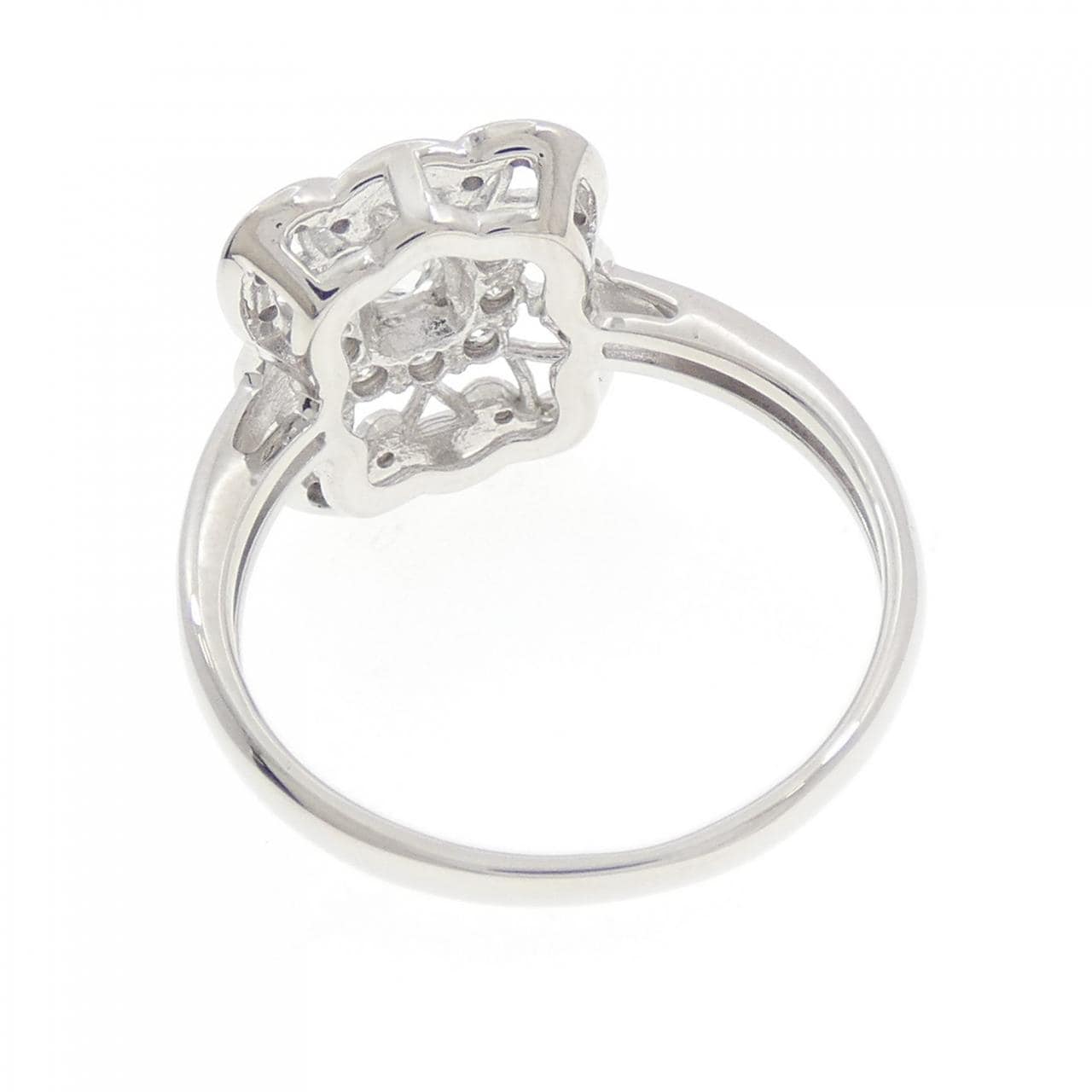 PT900钻石戒指，0.207克拉