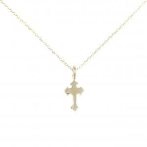 K10YG クロス ネックレス