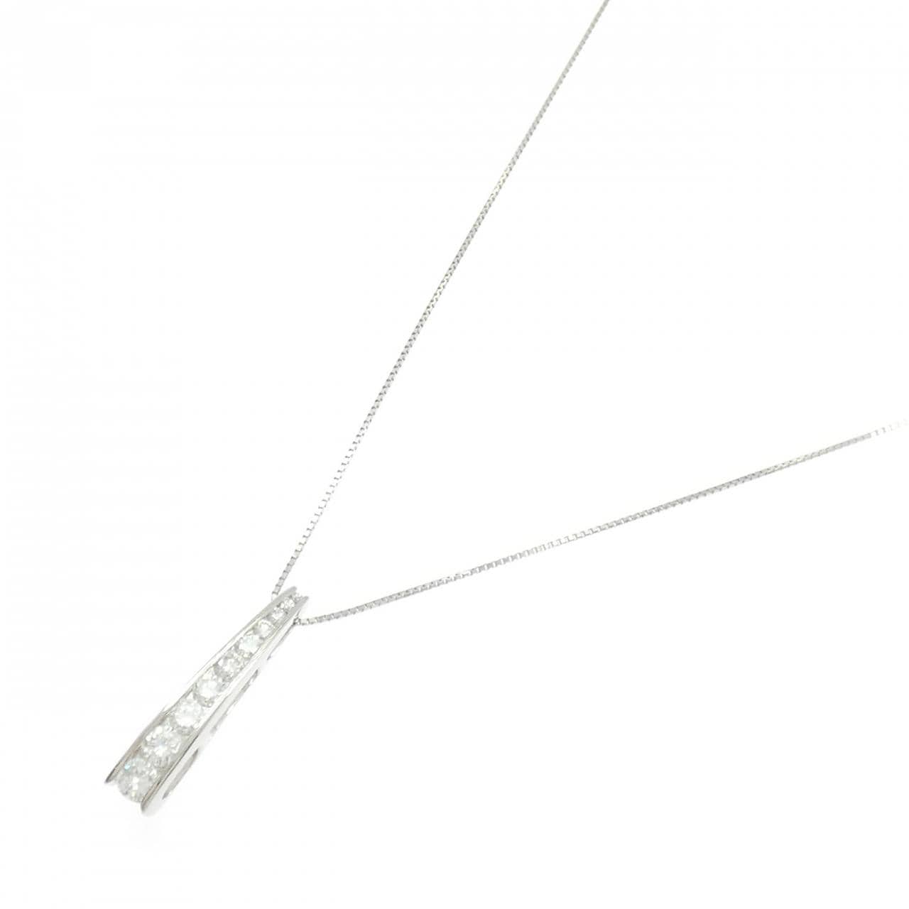 PT900/PT850 ダイヤモンド ネックレス 1.02CT
