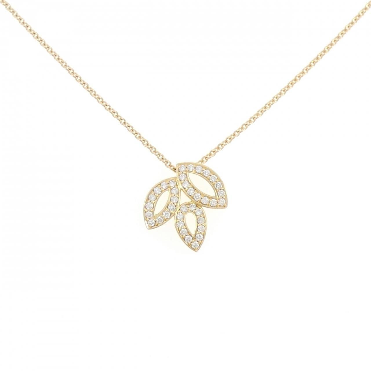 ハリーウィンストン リリークラスター ミニ ネックレス