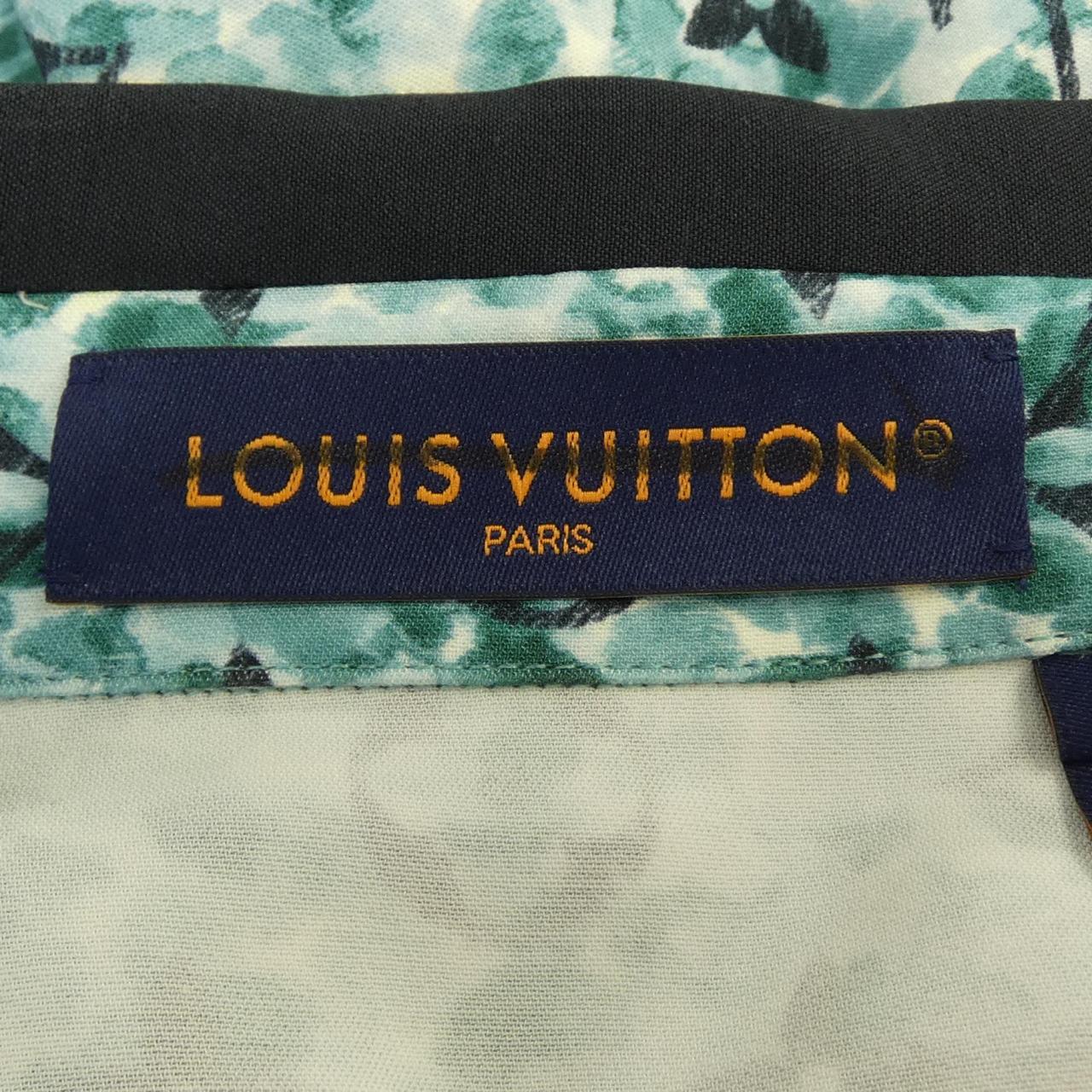 ルイヴィトン LOUIS VUITTON モノグラムクレープショートスリーブシャツ HPS25WZR1 S／Sシャツ