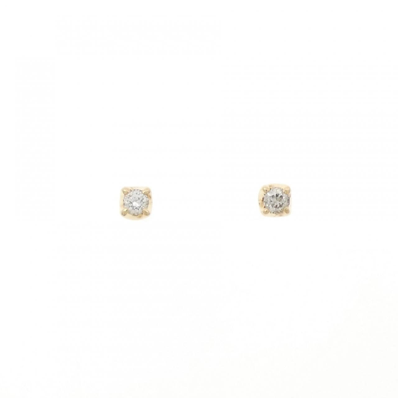 4゜C ダイヤモンド ピアス