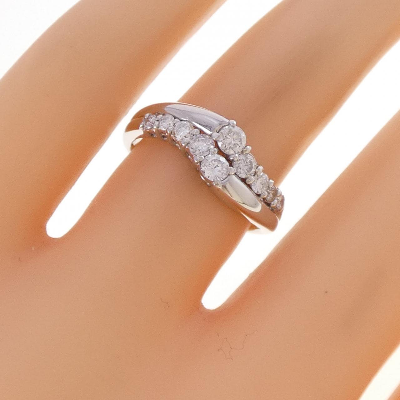 PT900 ダイヤモンド リング 0.50CT