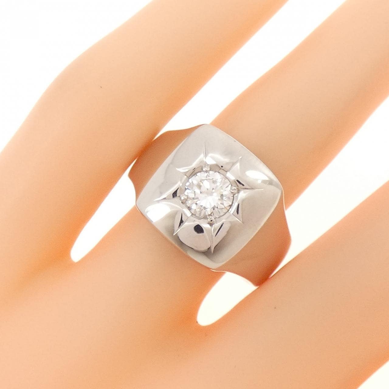 PT900 ダイヤモンド リング 0.53CT