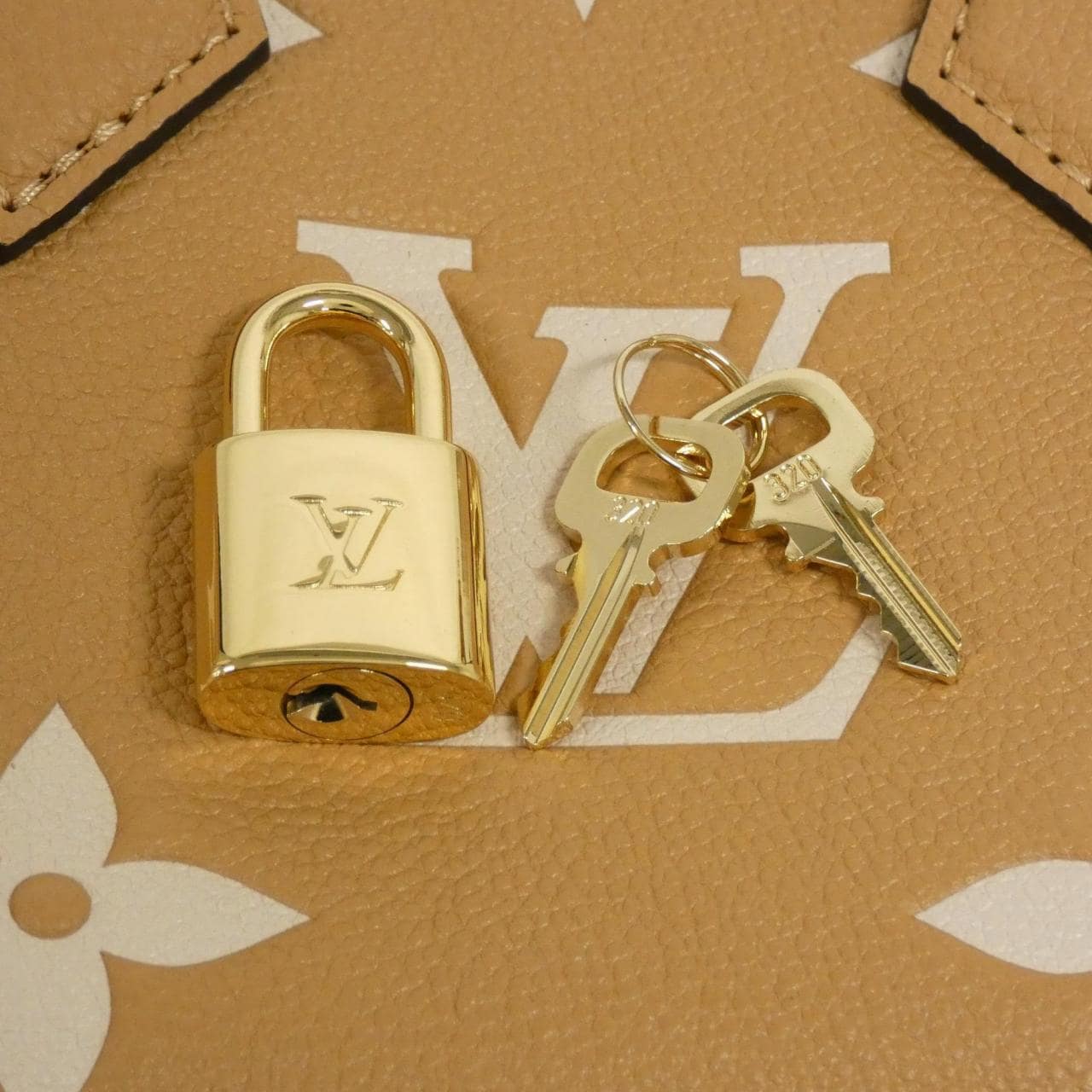 LOUIS VUITTON Bicolor Monogram Empreinte Speedy Bandouliere M12713 Boston Bag