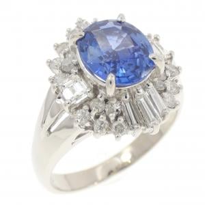 PT900 サファイヤ リング 1.78CT