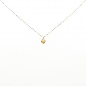 K18YG ハート ネックレス