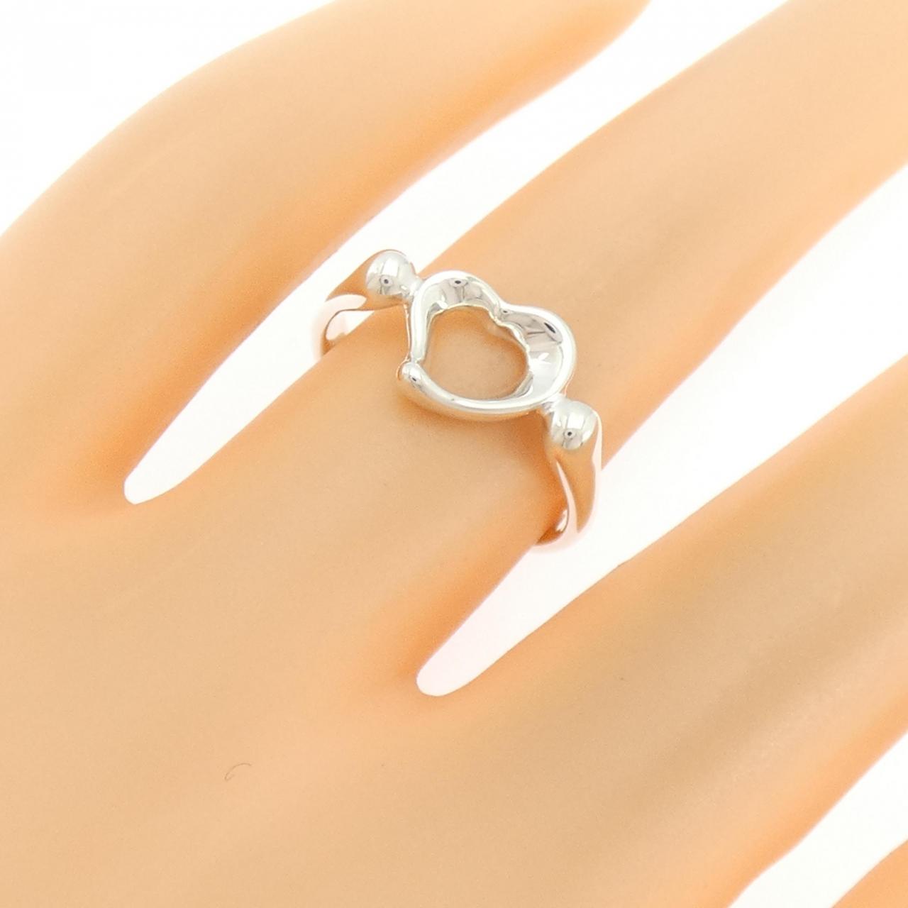 ティファニー オープンハート リング