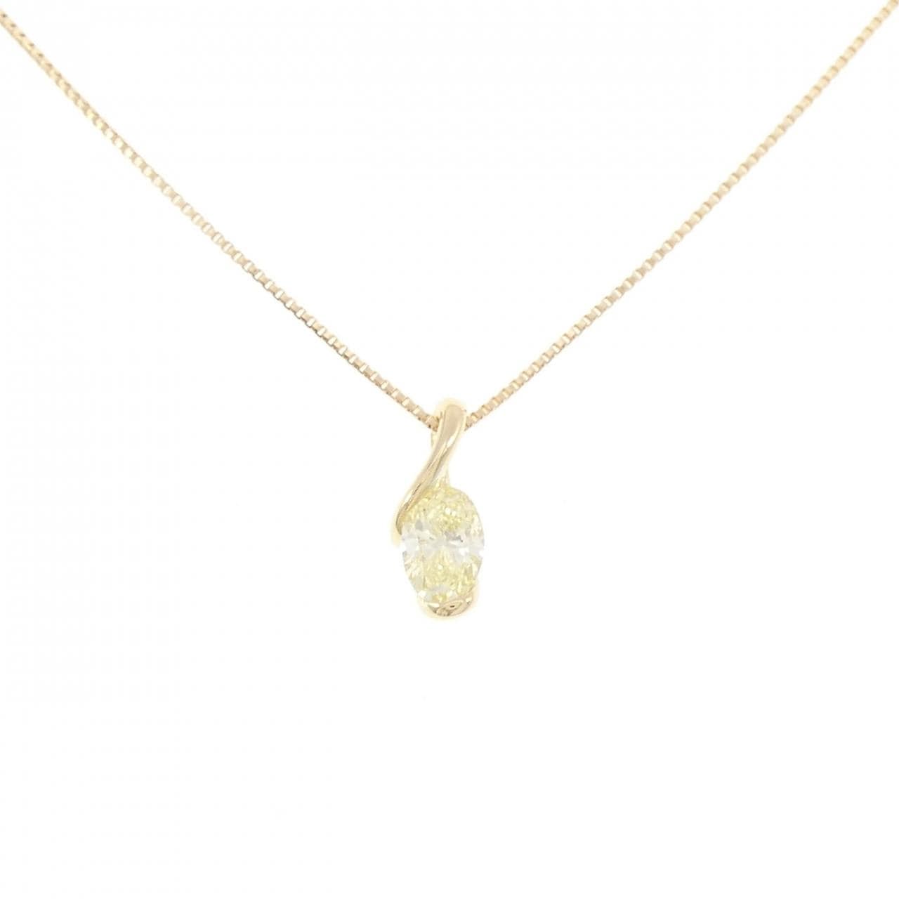 K18YG ダイヤモンド ネックレス 0.33CT