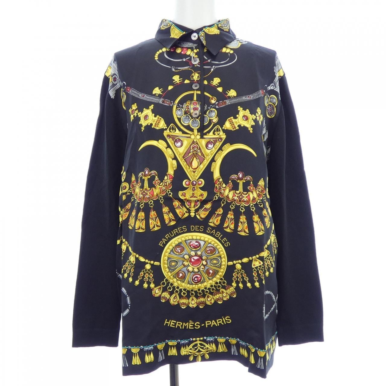 【ヴィンテージ】エルメス HERMES PARURES DES SABLES トップス