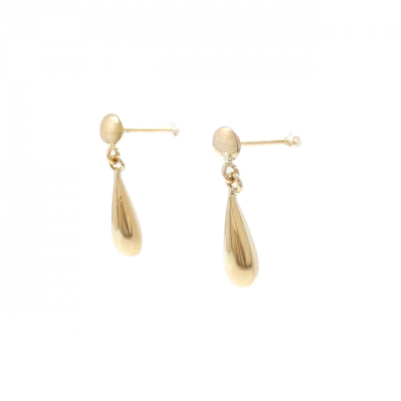 K18YG earrings