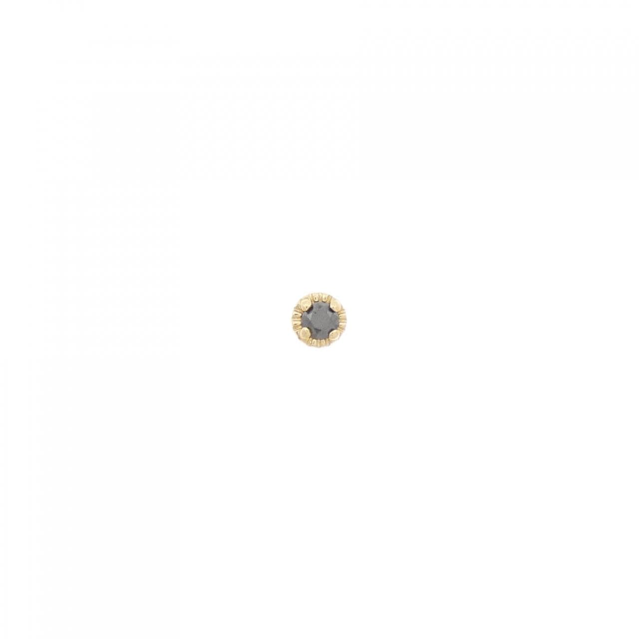 K18YG Diamond Earrings 0.02CT Single Ear