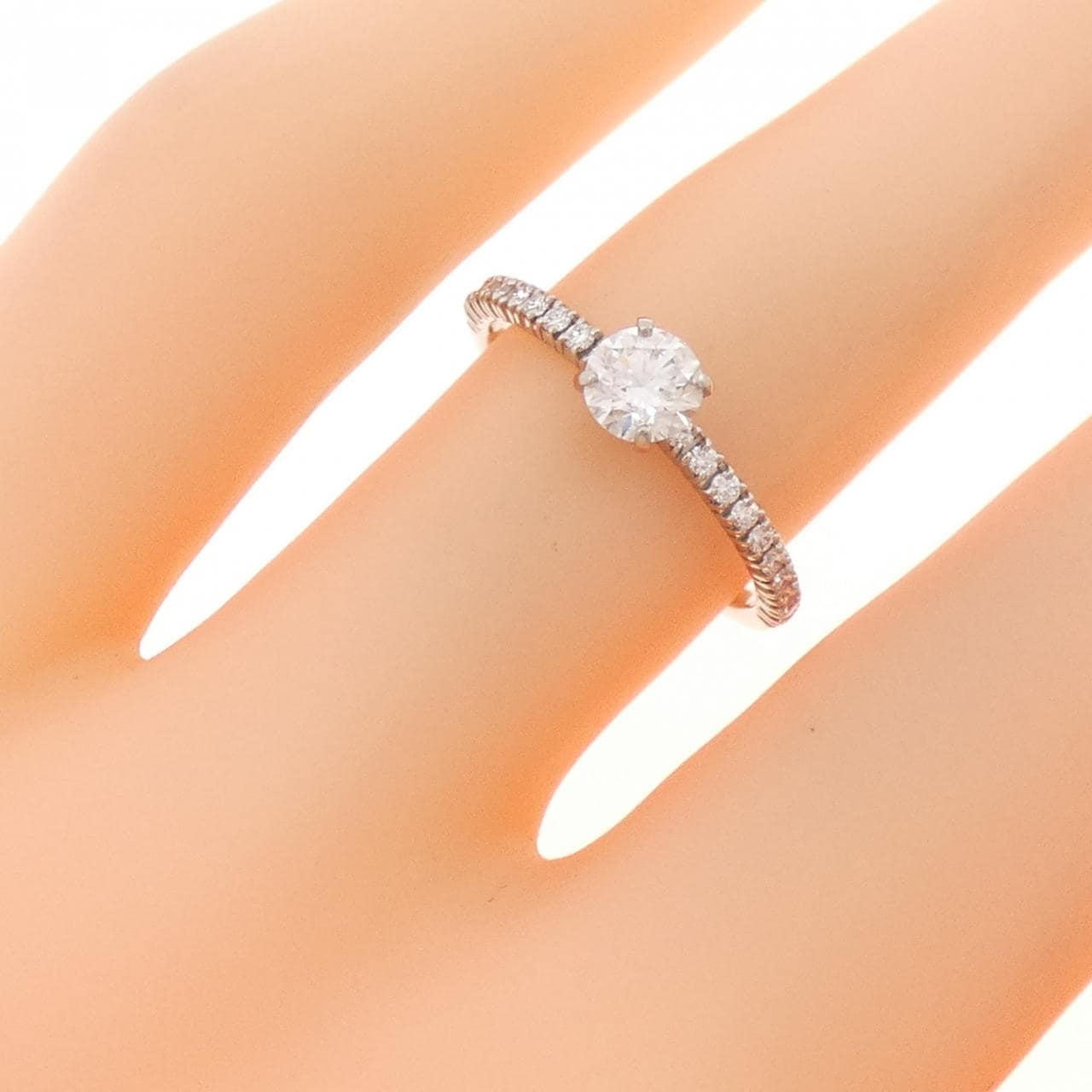 カルティエ エタンセル リング リング 0.30CT F VVS2 3EXT