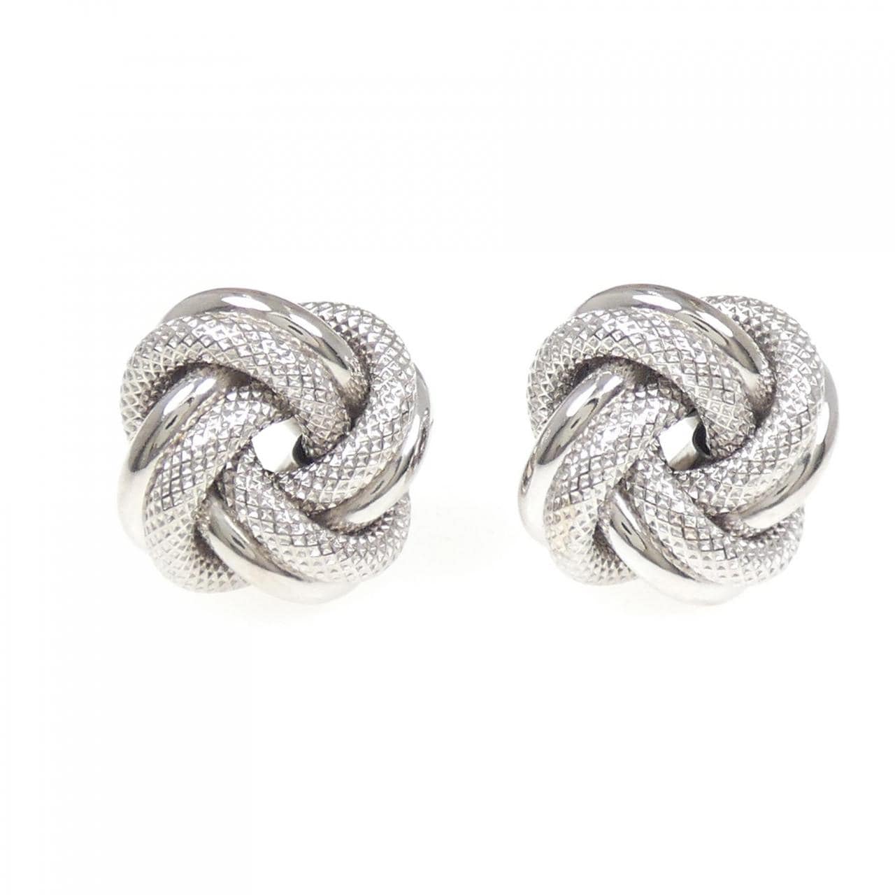 750WG/K18WG ピアス