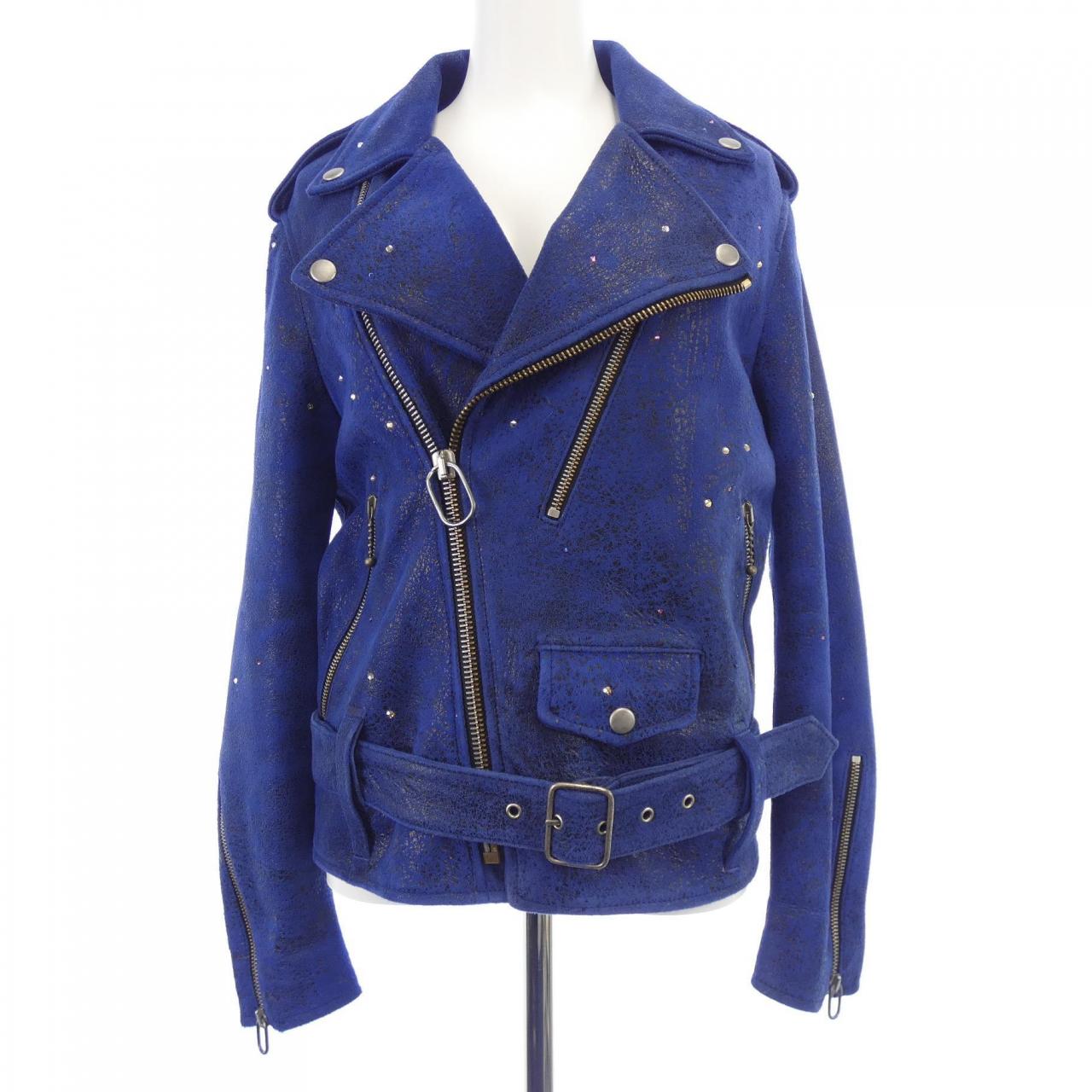 ゴールデングース GOLDEN GOOSE レザーライダースジャケット