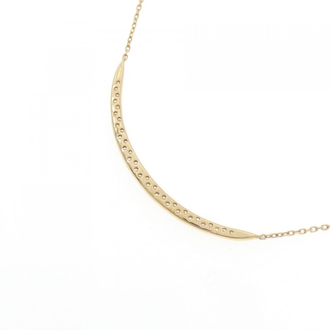 アガット ダイヤモンド ネックレス 0.06CT