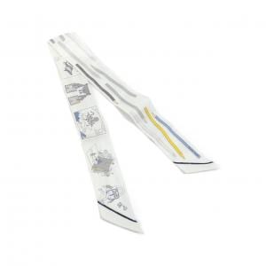 エルメス A VOS CRAYONS ET CARRE ツイリー 064221S スカーフ