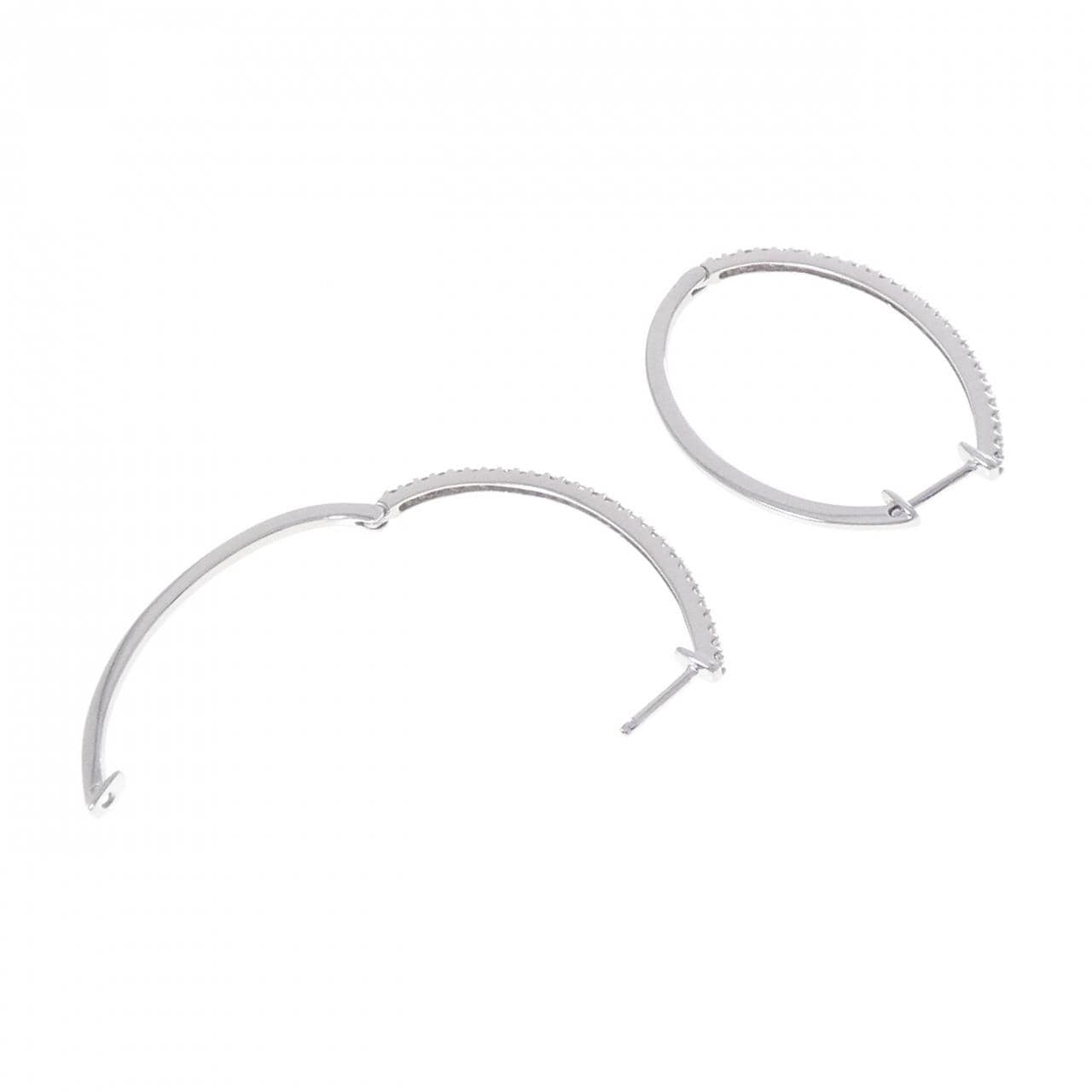 PT ダイヤモンド ピアス 0.50CT