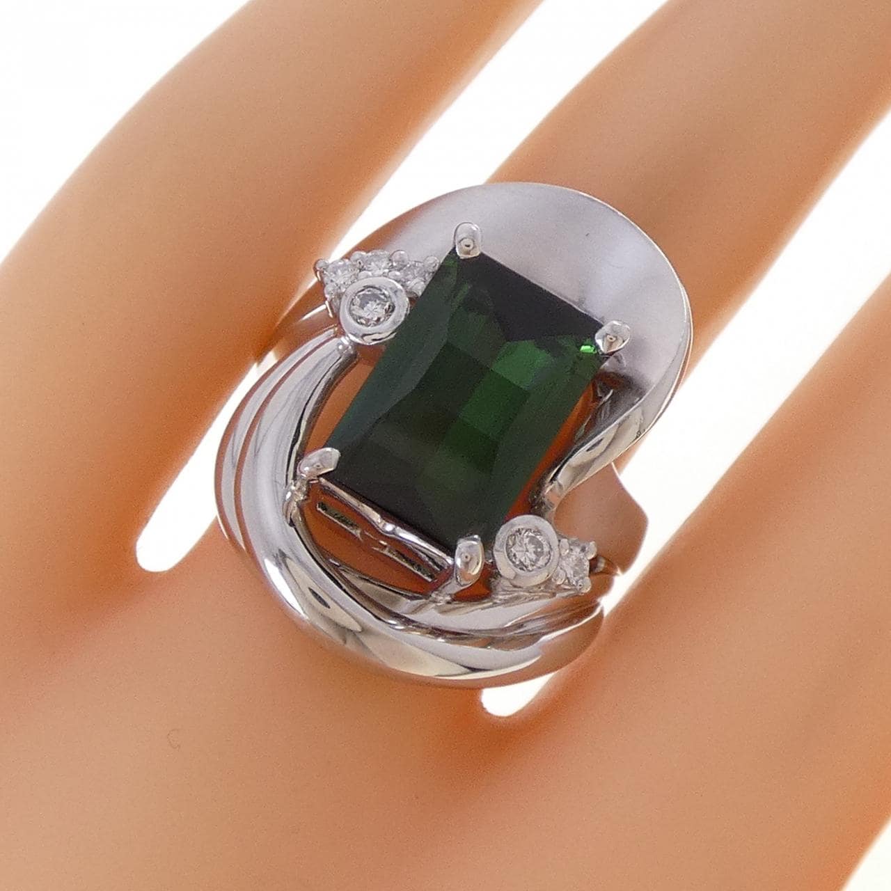 PT900 トルマリン リング 3.62CT