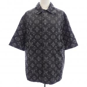 ルイヴィトン LOUIS VUITTON モノグラムショートスリーブシャンブレーシャツ HPS73WARS S／Sシャツ