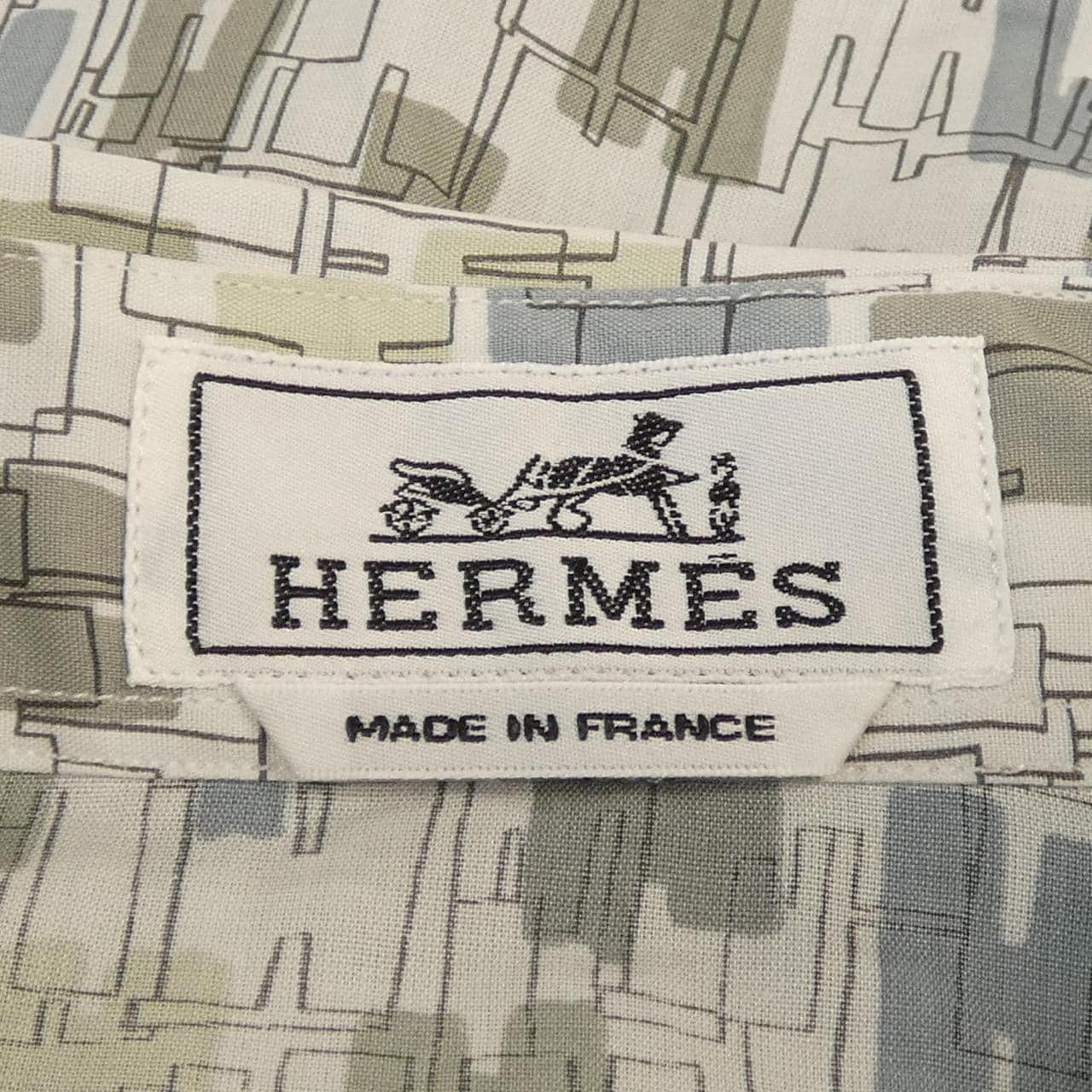 エルメス HERMES *32-5613. シャツ