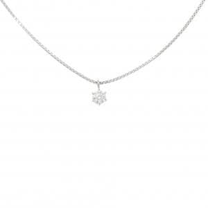 PT850 ダイヤモンド ネックレス 0.301CT F SI1 VG