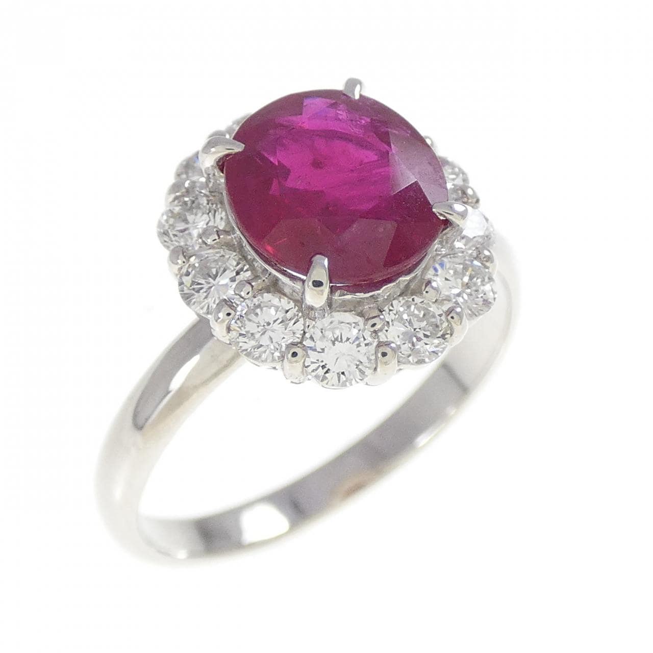 PT900 ルビー リング 1.975CT