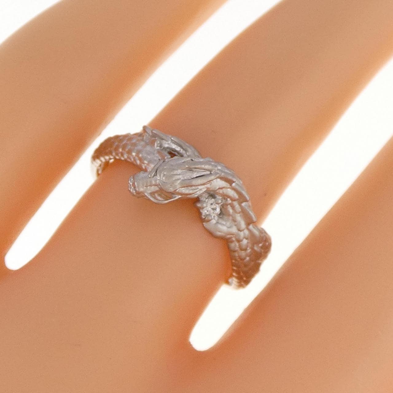 【新品】PT ダイヤモンド リング 0.01CT