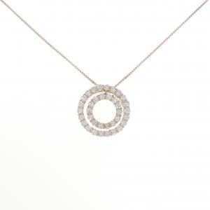 K18PG ダイヤモンド ネックレス 1.00CT