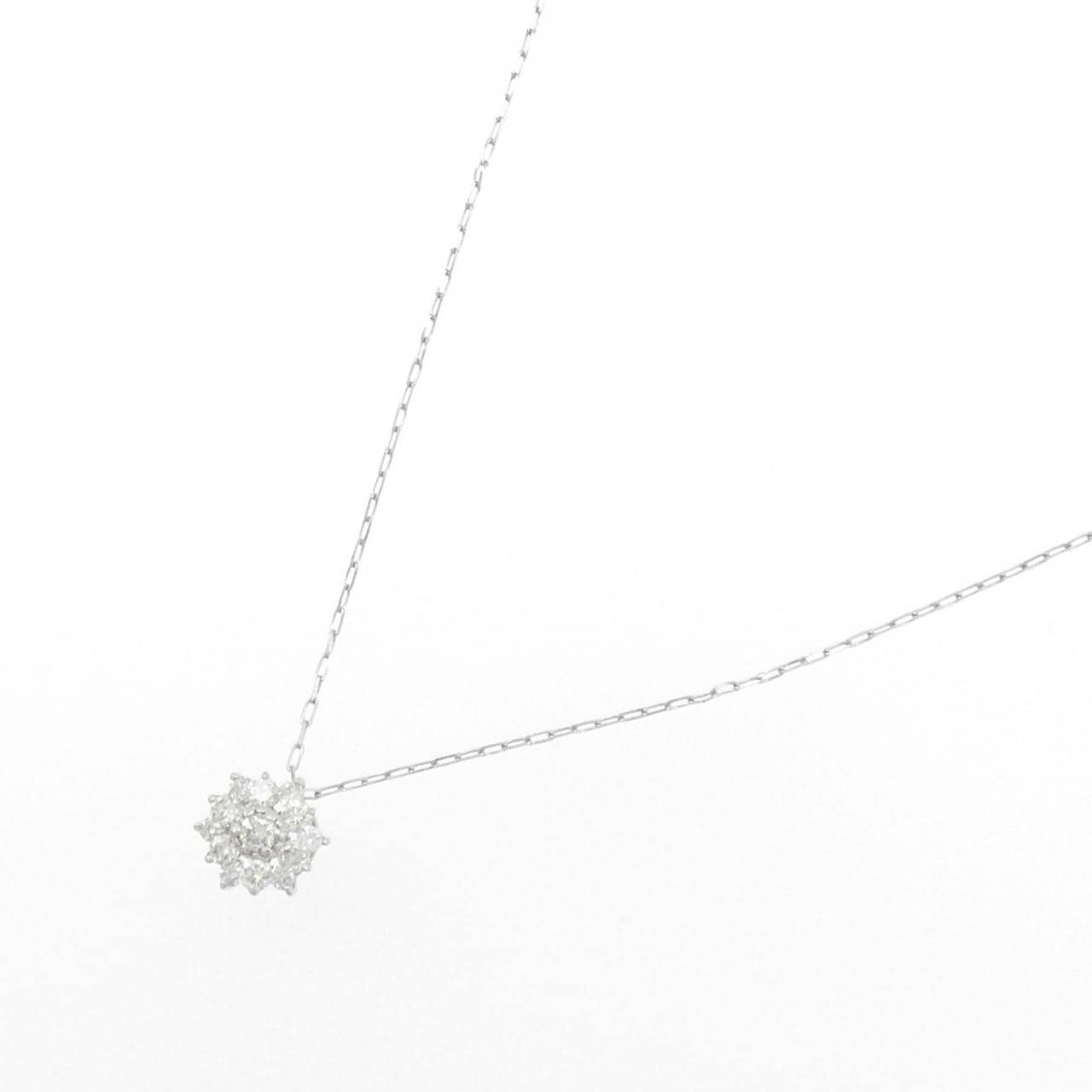 【新品】PT900 ダイヤモンド ネックレス 0.10CT