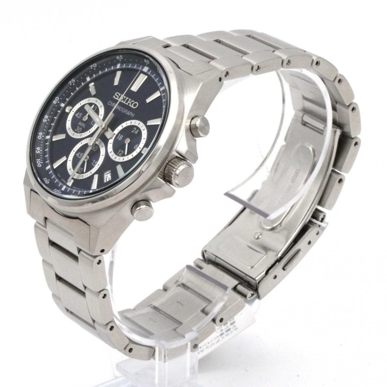 セイコー セイコー セレクション Sシリーズ クロノグラフ 8T63-01T0/SBTR0 SS クォーツ