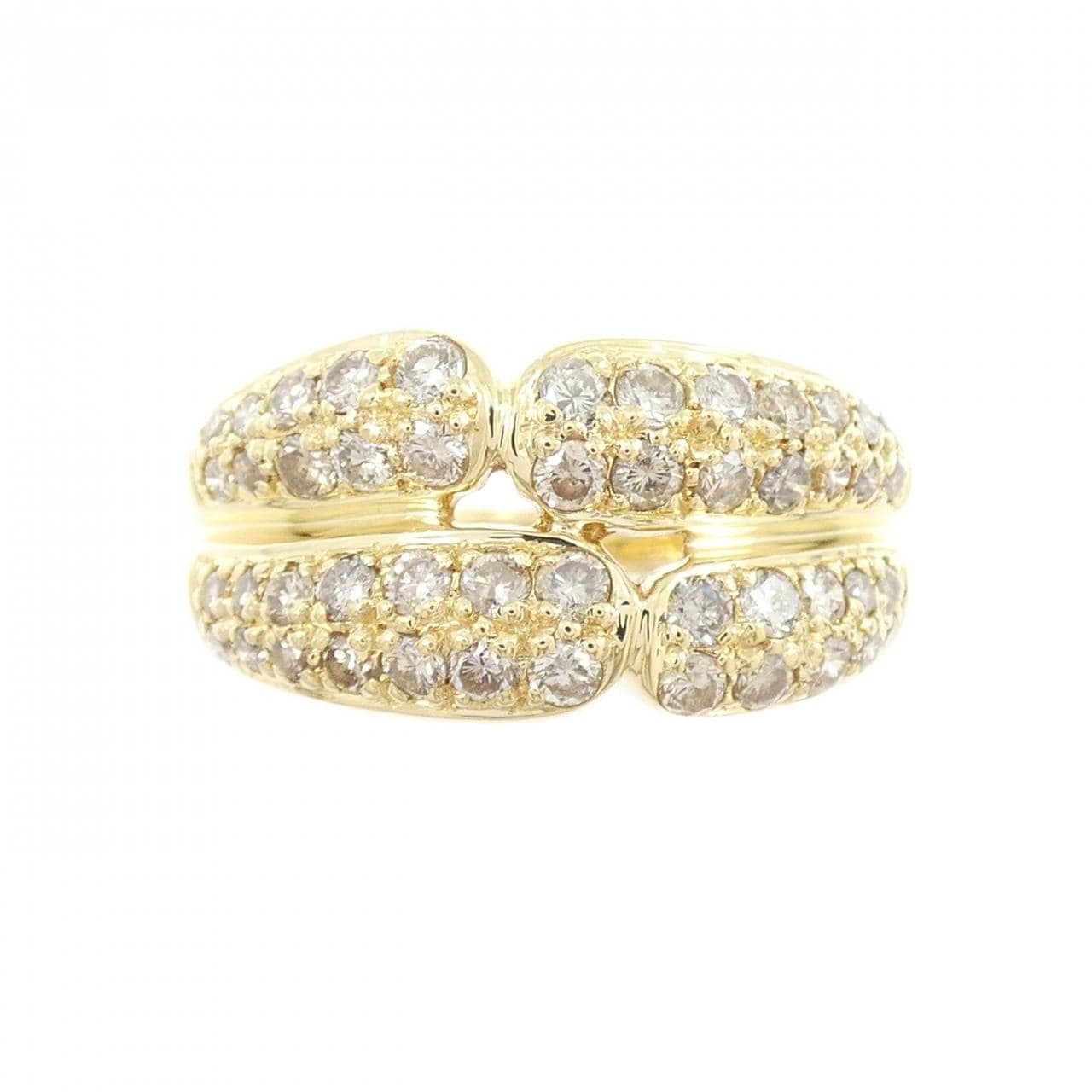 K18YG ダイヤモンド リング 1.00CT