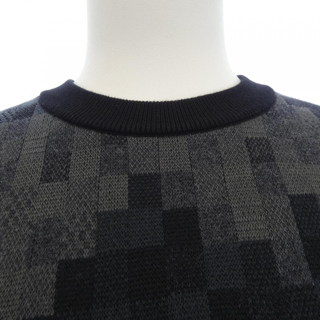 ルイヴィトン LOUIS VUITTON ダモフラージュ ジャカードプルオーバー HSN92WTMJ ニット