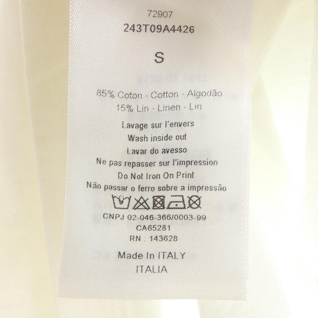 クリスチャンディオール CHRISTIAN DIOR 243T09A4426 Tシャツ
