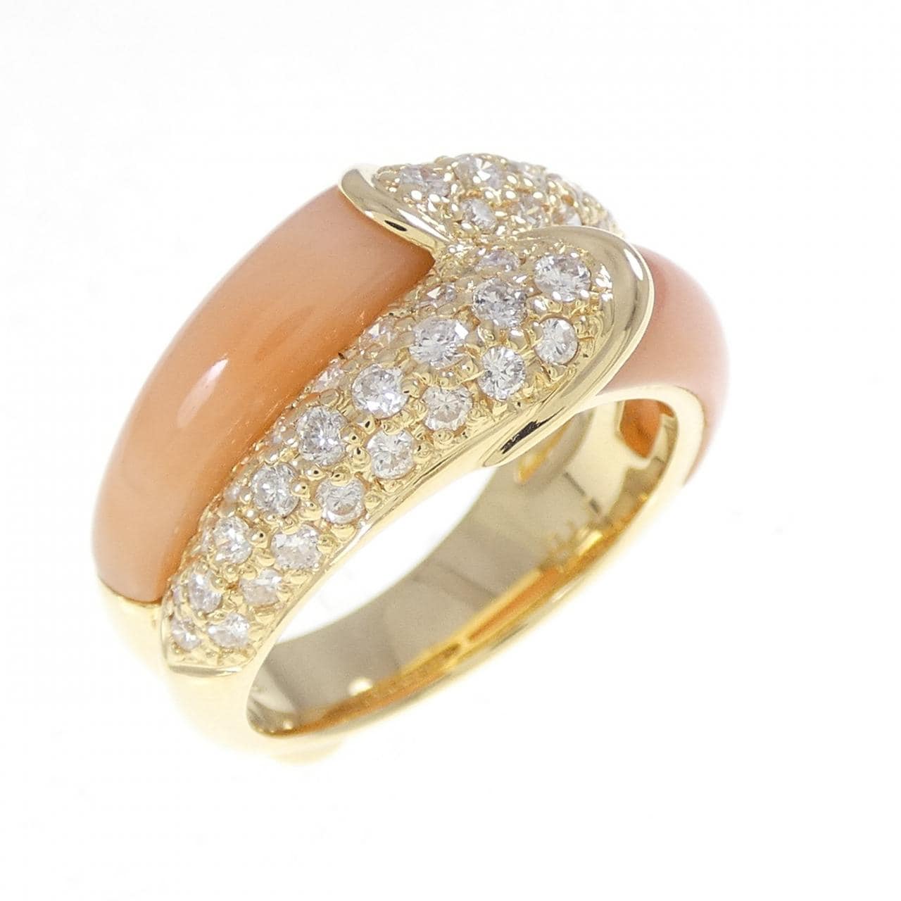 K18YG サンゴ リング