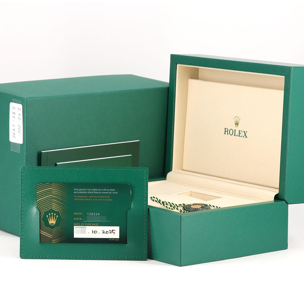 ロレックス デイトジャスト 126334 SSxWG 自動巻 ランダム番