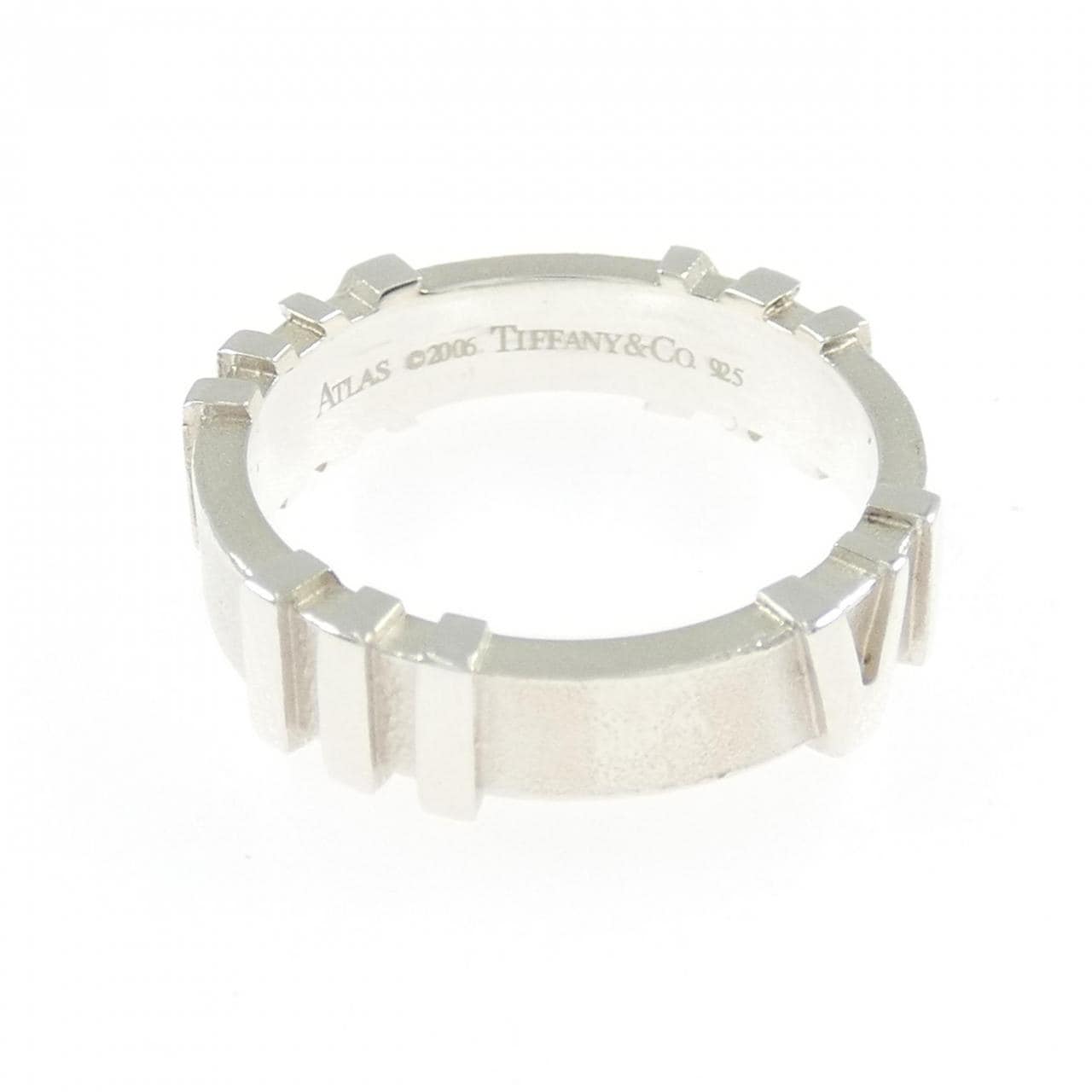 ティファニー アトラス ピンストライプ リング