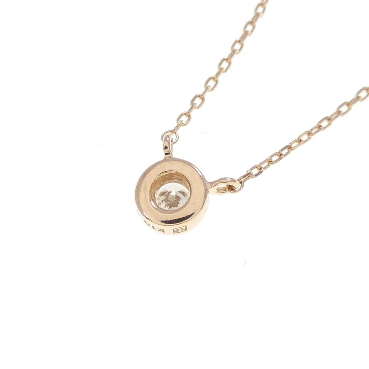 K10PG ダイヤモンド ネックレス 0.05CT