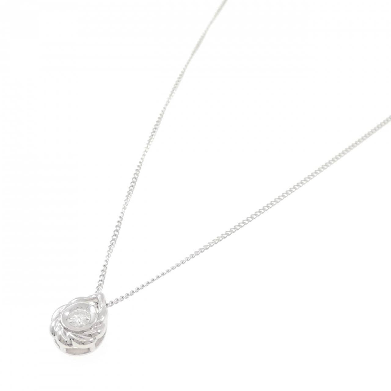 PT900/PT850 ダイヤモンド ネックレス 0.11CT