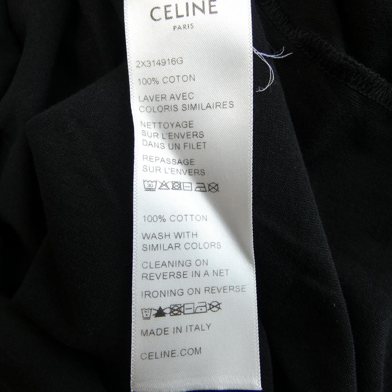 セリーヌ CELINE クラシックロゴ 2X314916G Tシャツ