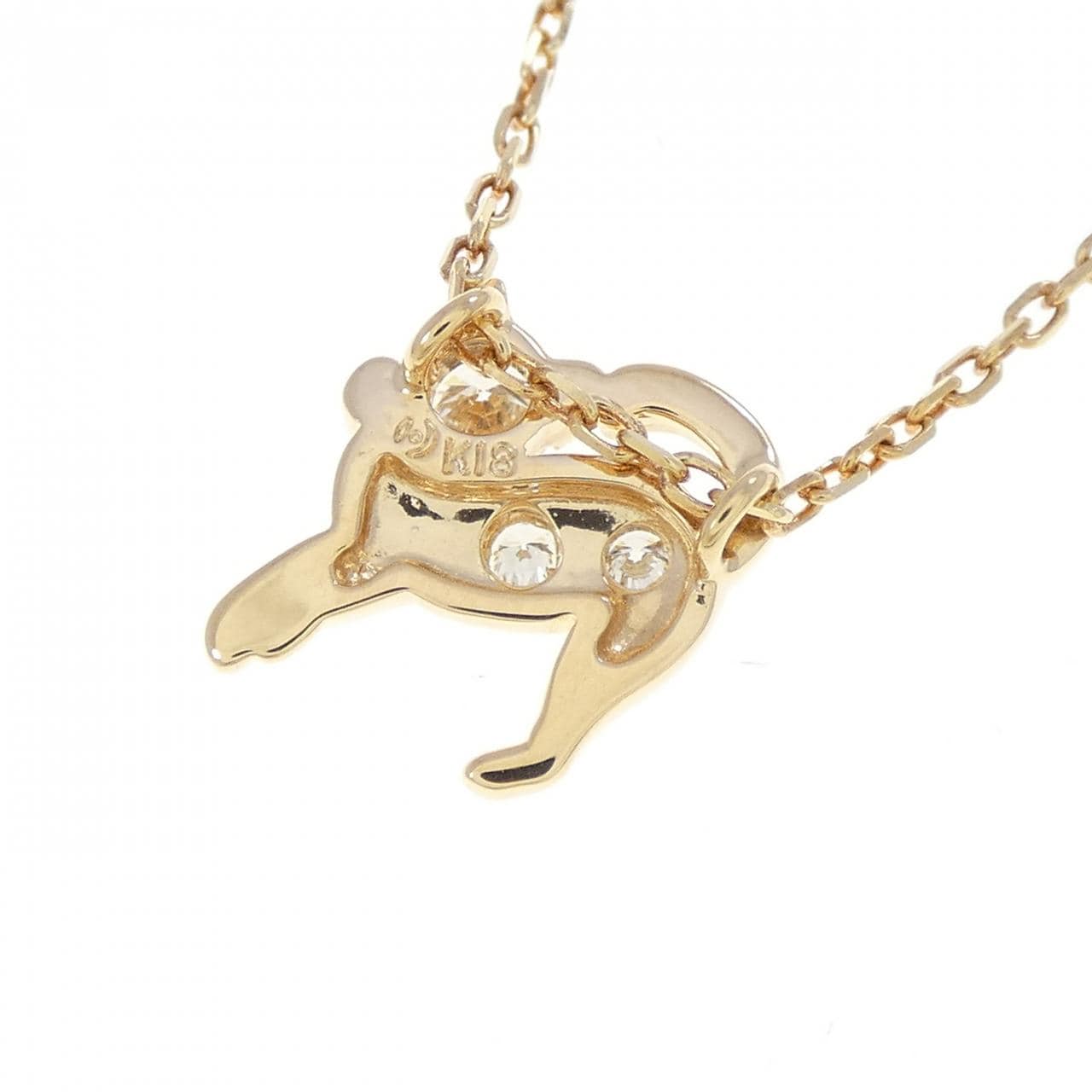 タサキ ダイヤモンド ネックレス 0.14CT