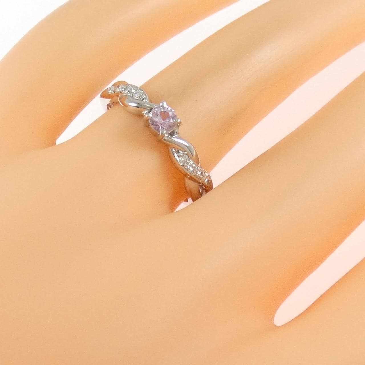 PT900 トパーズ リング 0.17CT