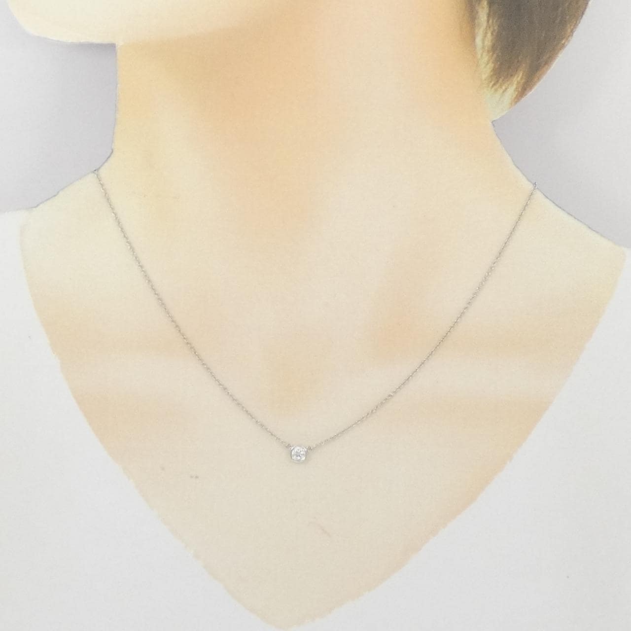 TIFFANY By The Yard Necklace 0.18CT H VS2 3EXT