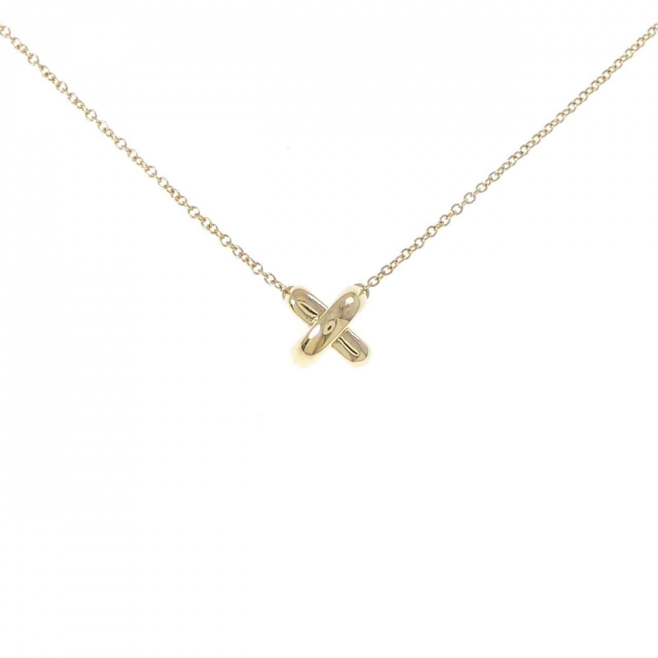 ティファニー クロスステッチ ネックレス