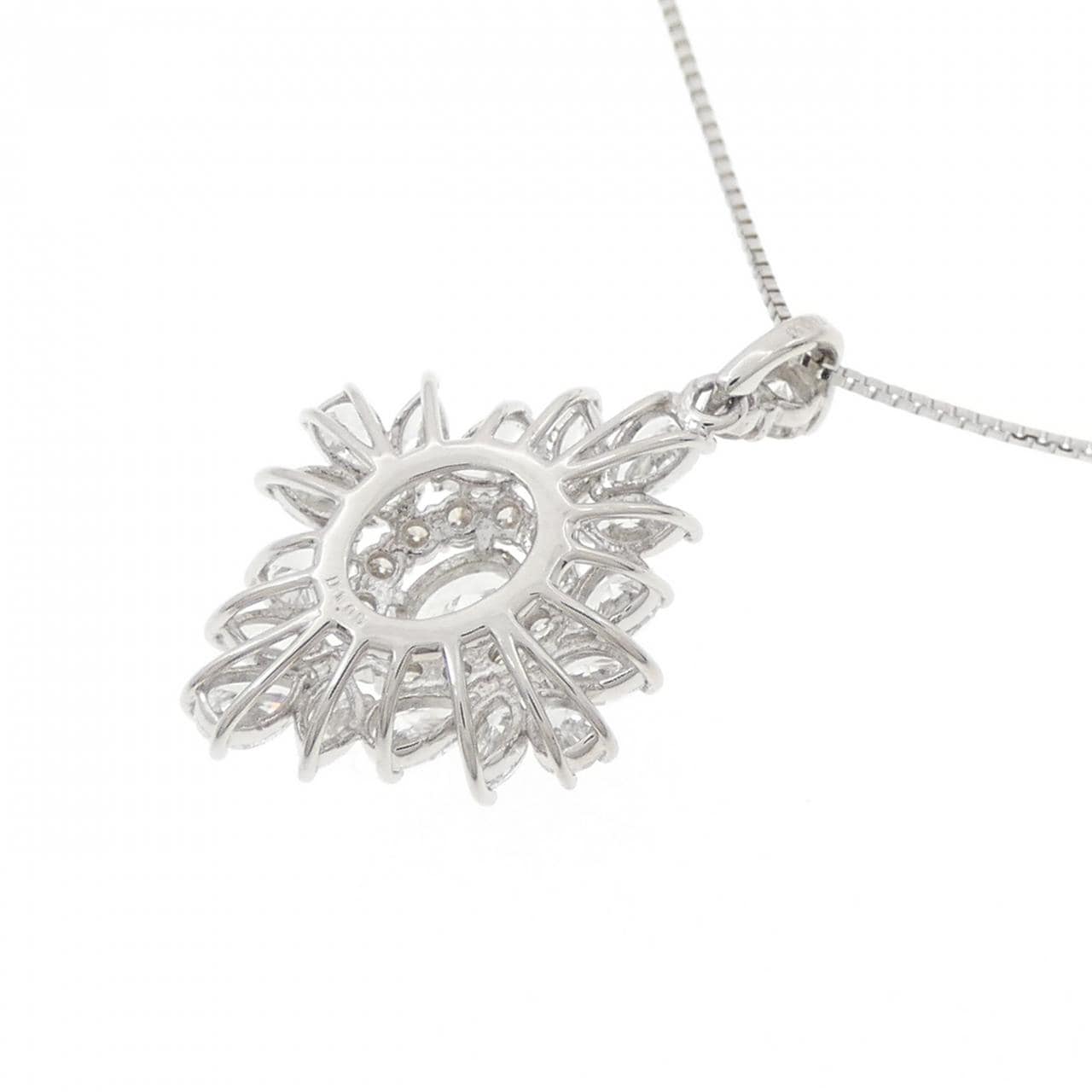 【新品】PT ダイヤモンド ネックレス 1.00CT